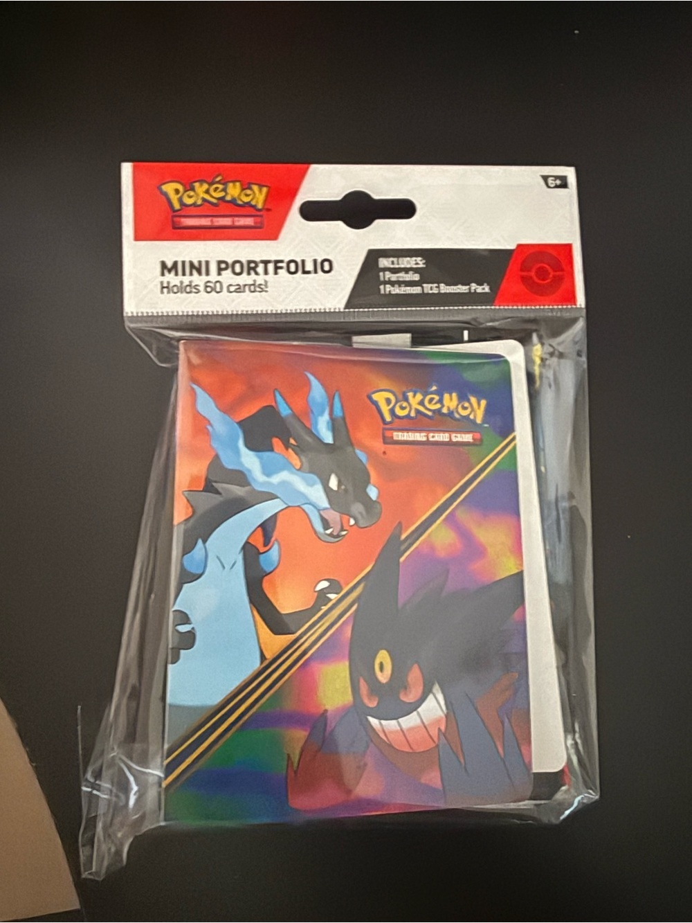 Pokemon Mini Portfolio Card Holder - Blue, Black, Orange, Purple